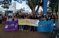 Professores pradenses participaram de manifestações da última sexta-feira