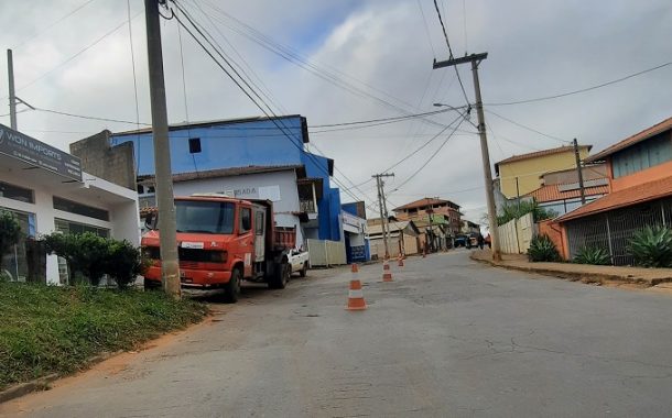 Copasa realiza obras e trânsito merece atenção em Pinheiro Chagas