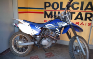 PM de Prados apreendeu 2 motocicletas no fim de semana