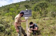 IEF está melhorando a sinalizando em trilhas da Serra São José