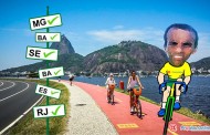 6 Estados Brasileiros já percorridos: Jair chegou ao Rio de Janeiro