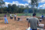 500 kg de toucinho: tropeiros já estão na lida preparando a festa de amanhã em Prados