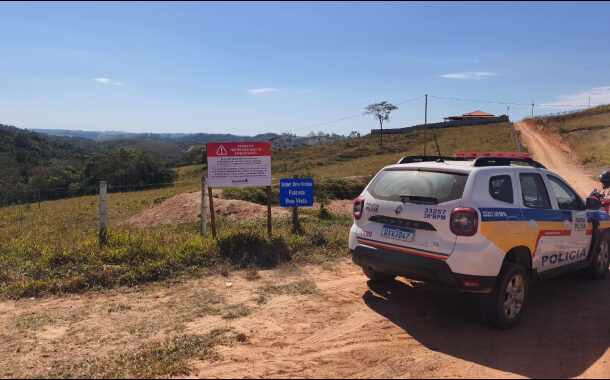 Justiça determina embargo de loteamento irregular na zona rural de Prados