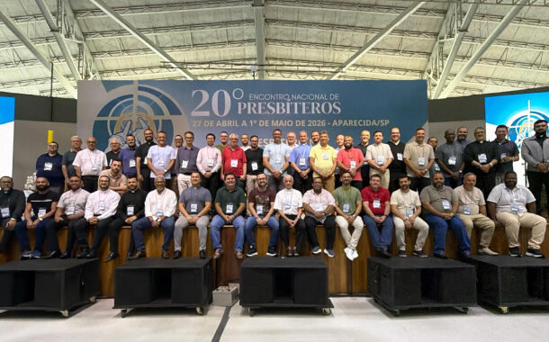 20º Encontro Nacional de Presbíteros reúne sacerdotes em Aparecida e conta com participação de padre Lucas