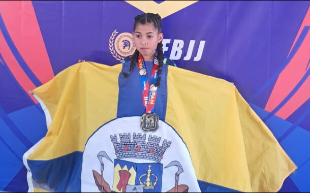 Helena conquista 3º lugar no Pan-Americano de Jiu-Jitsu em Belo Horizonte