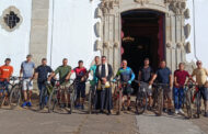 Ciclistas de Prados iniciam peregrinação pelo Caminho da Fé rumo a Aparecida