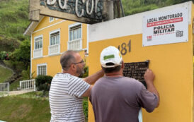 Placa centenária é devolvida à região central de Prados