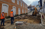 Obras de revitalização começam no centro de Prados e exigem atenção no trânsito 