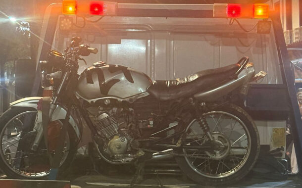 PMMG apreende motocicleta adulterada após perseguição no fim de semana