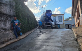 Obras de pavimentação avançam e mudam trânsito no centro de Prados