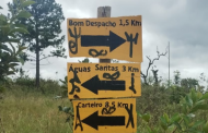 IEF denuncia vandalismo em sinalização nas trilhas da Serra de São José