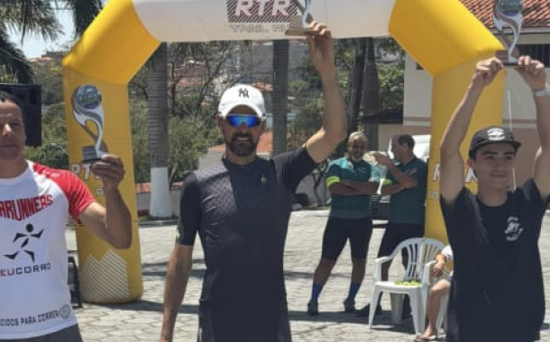 BRUTO: Aos 49 anos, Denílson é tricampeão no Duatlon de Resende Costa