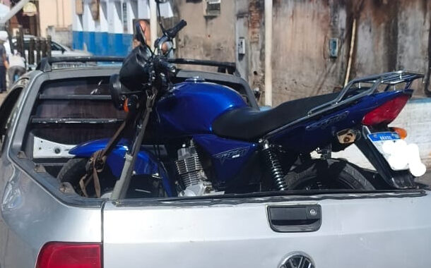 PMMG prende condutor e apreende motocicleta por perturbação sonora em Prados