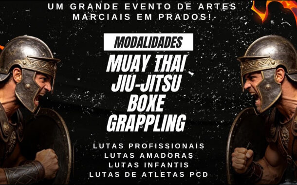Prados será palco do 9º Open Fight Championship, grande evento de artes marciais da região