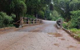 Ponte do Pinhão finalmente recebe corrimão