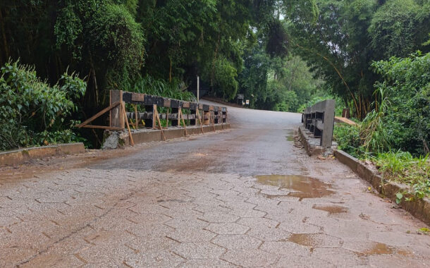 Ponte do Pinhão finalmente recebe corrimão
