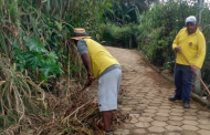 Prefeitura realiza mutirão de limpeza em comunidades rurais