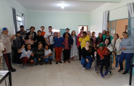 Músicos do festival levaram música para a Apae de Prados