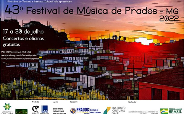 Vem aí o 43 º Festival de Música de Prados