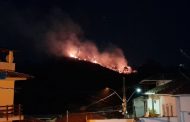 Incêndios florestais na noite de segunda-feira em Prados