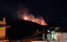 Incêndios florestais na noite de segunda-feira em Prados