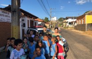 MAIO AMARELO: PM de Prados faz trabalho educativo junto à crianças